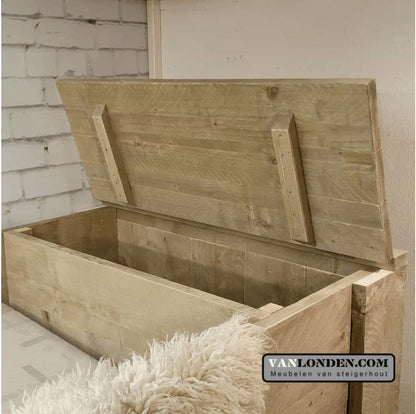 Steigerhouten hoogslaper Edwin