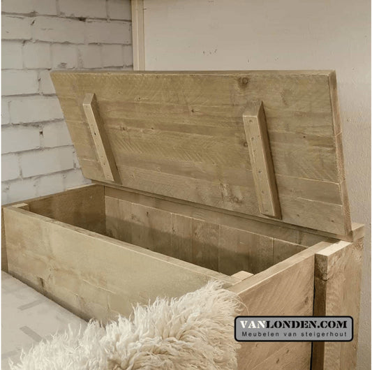 Steigerhouten hoogslaper Edwin
