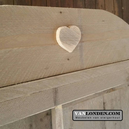 Steigerhouten schuifdeurkast Claire