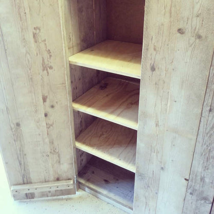 Steigerhouten kledingkast Timo