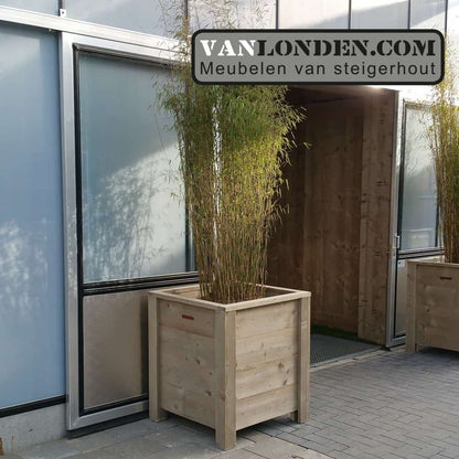 Steigerhouten bloembak / plantenbak Onno