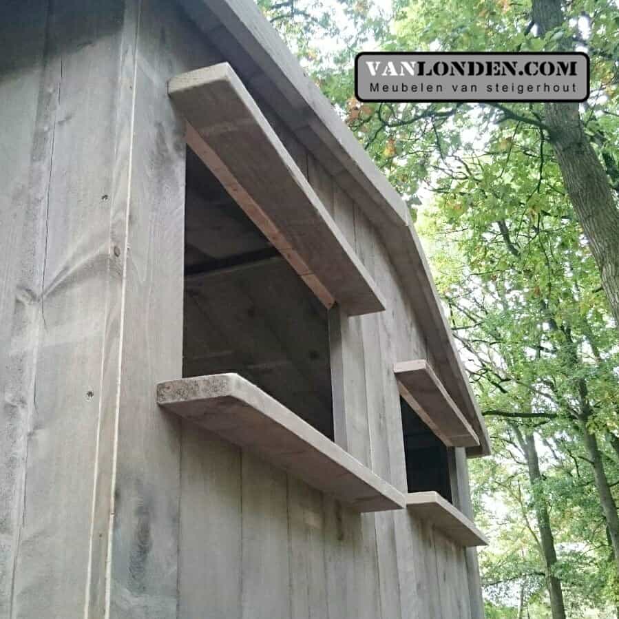 Steigerhouten speelhuis Dewi