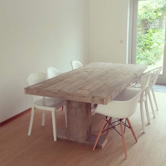 Steigerhouten tafel Indy