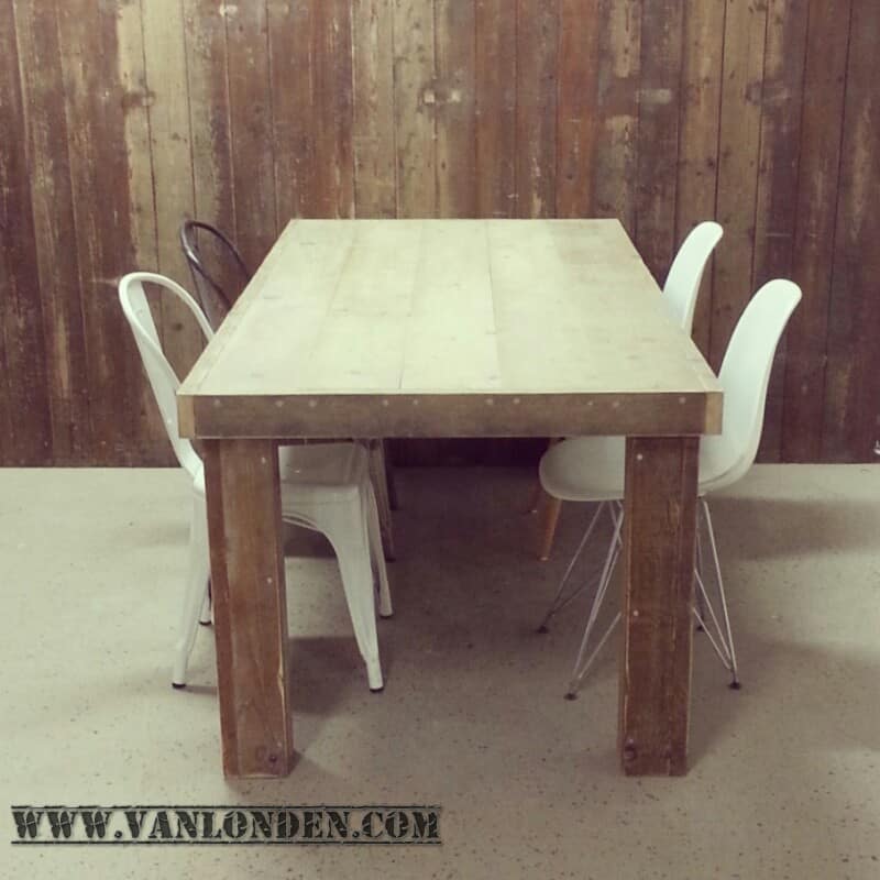 Steigerhouten tafel Tobias