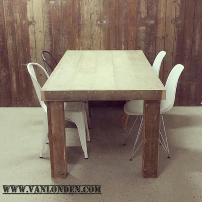 Steigerhouten tafel Tobias