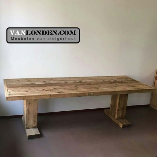 Steigerhouten tafel Tonny