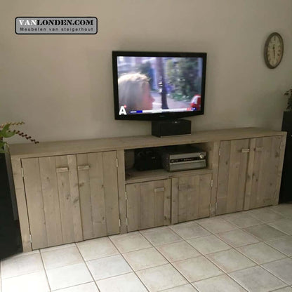 Steigerhouten tv-meubel Vera