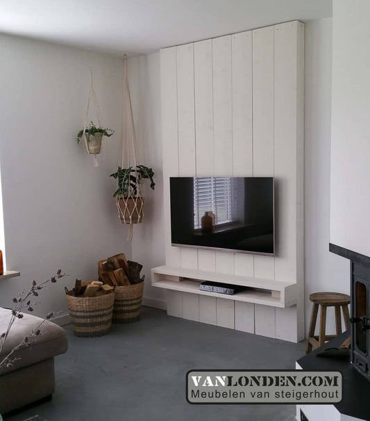 Steigerhouten tv-meubel Olaf