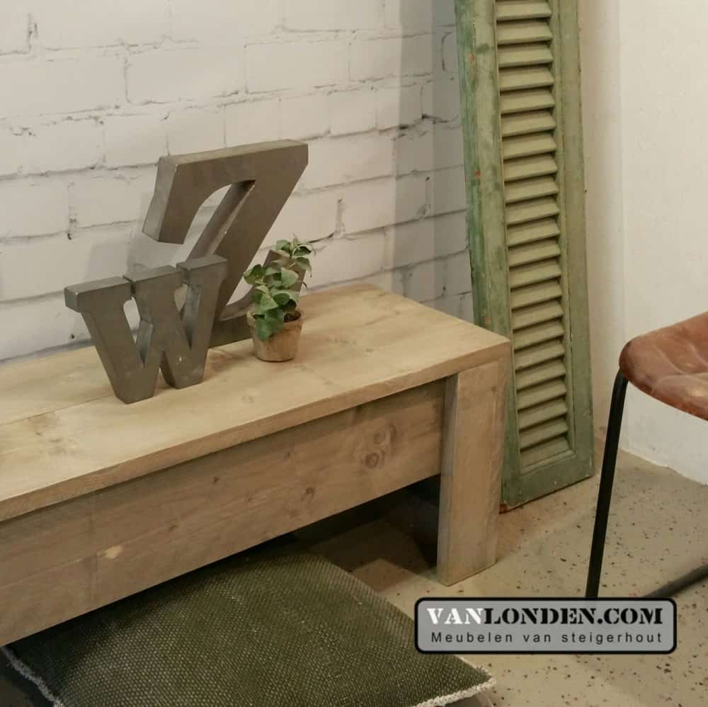 Steigerhouten tv-meubel Thierry