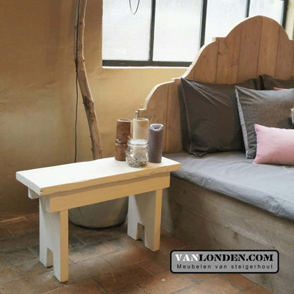 Steigerhouten tweepersoonsbed Annelotte
