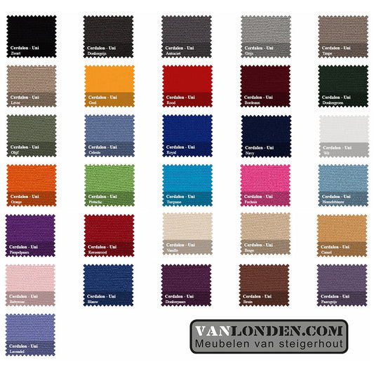 Stofkleuren tuinkussens Vanlonden