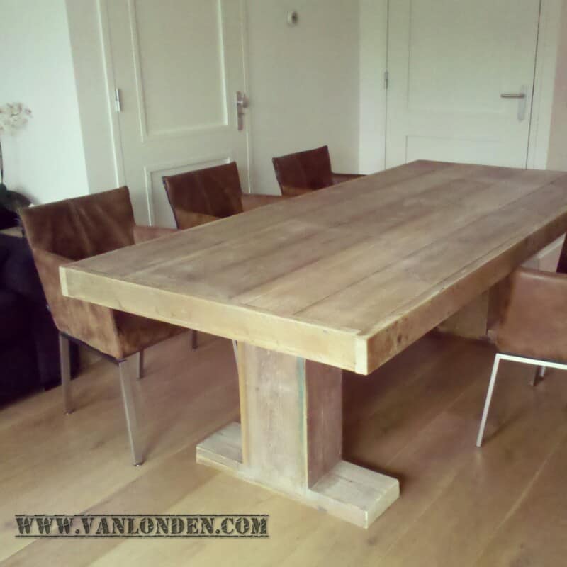 Steigerhouten tafel Indy