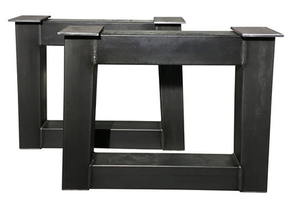 Tafel onderstel stalen "trapezium" Eelco